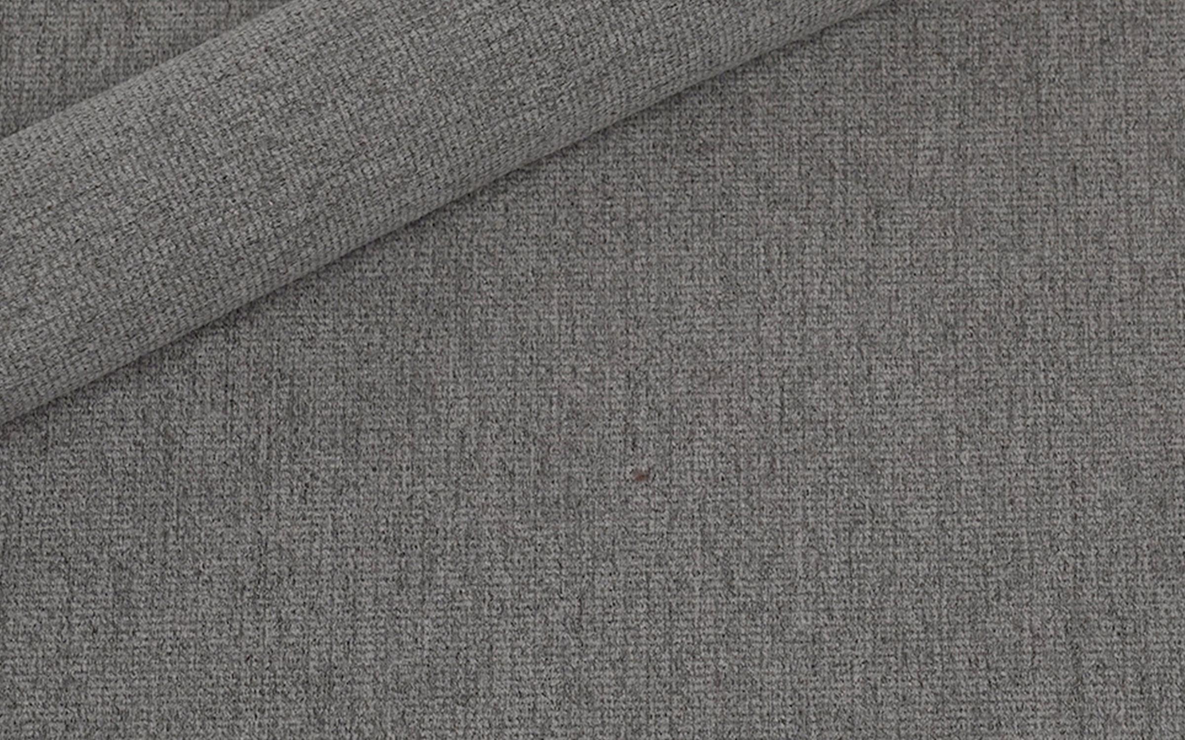 Extendable corner sofa with shelf armrest Astor, grey  3
